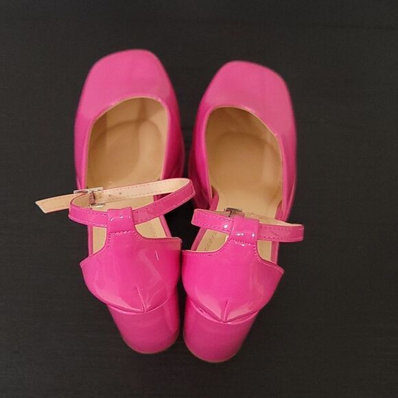 BRAND NEW CHASE +CHLOE WOLFE BLOCK  HIGH HEEL PLATFORM PUMP R2 - Picture 8 of 16